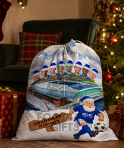 Everton Santa Stop Here Christmas Santa Sack