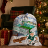 Hibernian Santa Stop Here Christmas Santa Sack