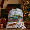 Leeds Utd Santa Stop Here Christmas Santa Sack