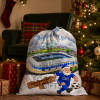 Leicester City Santa Stop Here Christmas Santa Sack
