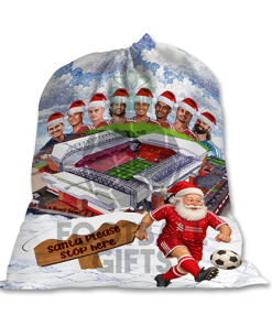 Liverpool Santa Stop Here Christmas Santa Sack - Image 2