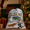 Newcastle Santa Stop Here Christmas Santa Sack