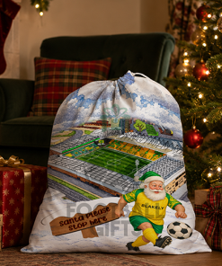 Norwich City Santa Stop Here Christmas Santa Sack