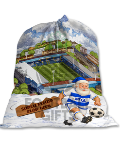 QPR Santa Stop Here Christmas Santa Sack - Image 2