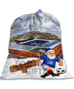 Rangers Santa Stop Here Christmas Santa Sack - Image 2