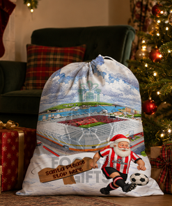 Southampton Santa Stop Here Christmas Santa Sack