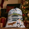Spurs Santa Stop Here Christmas Santa Sack
