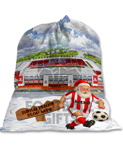 Stoke City Santa Stop Here Christmas Santa Sack - Image 2