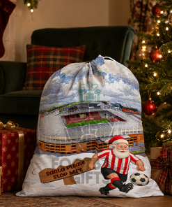 Sunderland Santa Stop Here Christmas Santa Sack