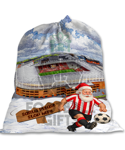 Sunderland Santa Stop Here Christmas Santa Sack - Image 2