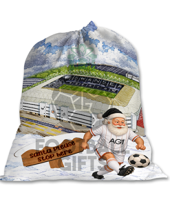 Swansea City Santa Stop Here Christmas Santa Sack - Image 2
