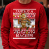 Santa Is A Mackem Sunderland Red Christmas Jumper