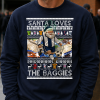 Santa Loves The Baggies West Brom Navy Christmas Jumper
