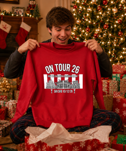 Mackem In Milan On Tour 26 Red Jumper Sunderland Jumper Design 1 - Image 2
