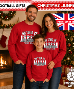 Mackem In Milan On Tour 26 Red Jumper Sunderland Jumper Design 1 - Image 4