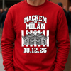 Mackem In Milan 10.12.26 Red Jumper Sunderland Jumper Design 2