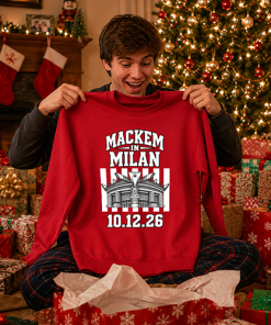 Mackem In Milan 10.12.26 Red Jumper Sunderland Jumper Design 2 - Image 2