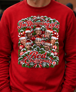 I'm Dreaming Of A Red Christmas Red Arsenal Christmas Jumper