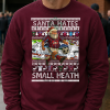 Santa Hates Small Heath Burgundy Villa Christmas Jumper