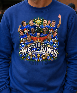 We 11 Kings Of West London Chelsea Blue Christmas Jumper