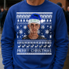 Emi Martinez Merry Christmas Blue Christmas Jumper Emi Martinez Chelsea Jumper