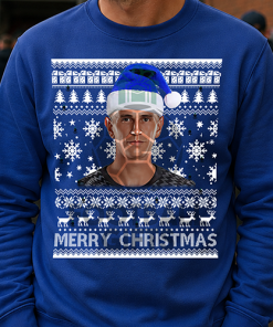 Emi Martinez Merry Christmas Blue Christmas Jumper Emi Martinez Chelsea Jumper