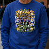 Farke The Herald Angels Sing Leeds Blue Christmas Jumper