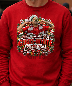 The FG Christmas Jumper Collection I'm Dreaming Of A Gibbs-White Christmas Red Forest Christmas Jumper