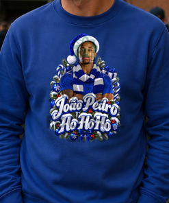 The FG Christmas Jumper Collection João Pedro Ho Ho Ho Blue Chelsea Christmas Jumper