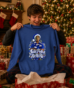 The FG Christmas Jumper Collection João Pedro Ho Ho Ho Blue Chelsea Christmas Jumper - Image 2