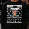Deck The Hall Black Christmas Jumper Lewis Hall Newcastle Jumper