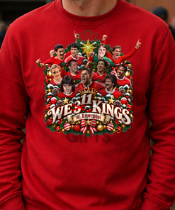 We 11 Kings Of Liverpool Red Liverpool Christmas Jumper