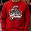 The FG Christmas Jumper Collection Merry Cloughmas Red Forest Christmas Jumper