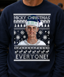 Micky Christmas Everyone Navy Christmas Jumper Micky Van De Ven Spurs Jumper