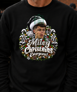 The FG Christmas Jumper Collection Miley Christmas Black Newcastle Christmas Jumper