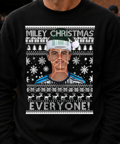 Miley Christmas Everyone Black Christmas Jumper Miley Lewis Newcastle Jumper