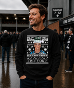 Miley Christmas Everyone Black Christmas Jumper Miley Lewis Newcastle Jumper - Image 2
