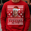 Saint Neco-Less Red Christmas Jumper Neco Williams Nottingham Forest Jumper
