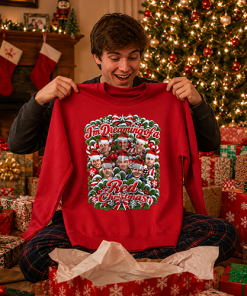 I'm Dreaming Of A Red Christmas Red Forest Christmas Jumper - Image 4