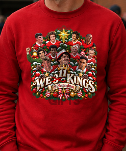 We 11 Kings Of Nottingham Forest Red Christmas Jumper