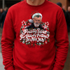 The FG Christmas Jumper Collection Praising Santa Red Christmas Jumper