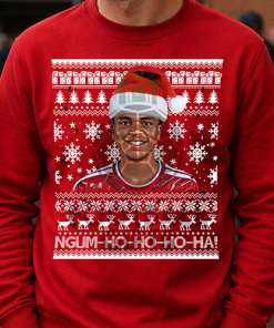 Ngum Ho Ho Ho Ha Red Christmas Jumper Rio Ngumoha Liverpool Jumper