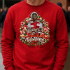 The FG Christmas Jumper Collection Walking In A Saka Wonderland Red Arsenal Christmas Jumper